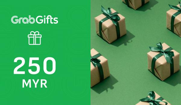 GrabGifts Gift Card 250 MYR