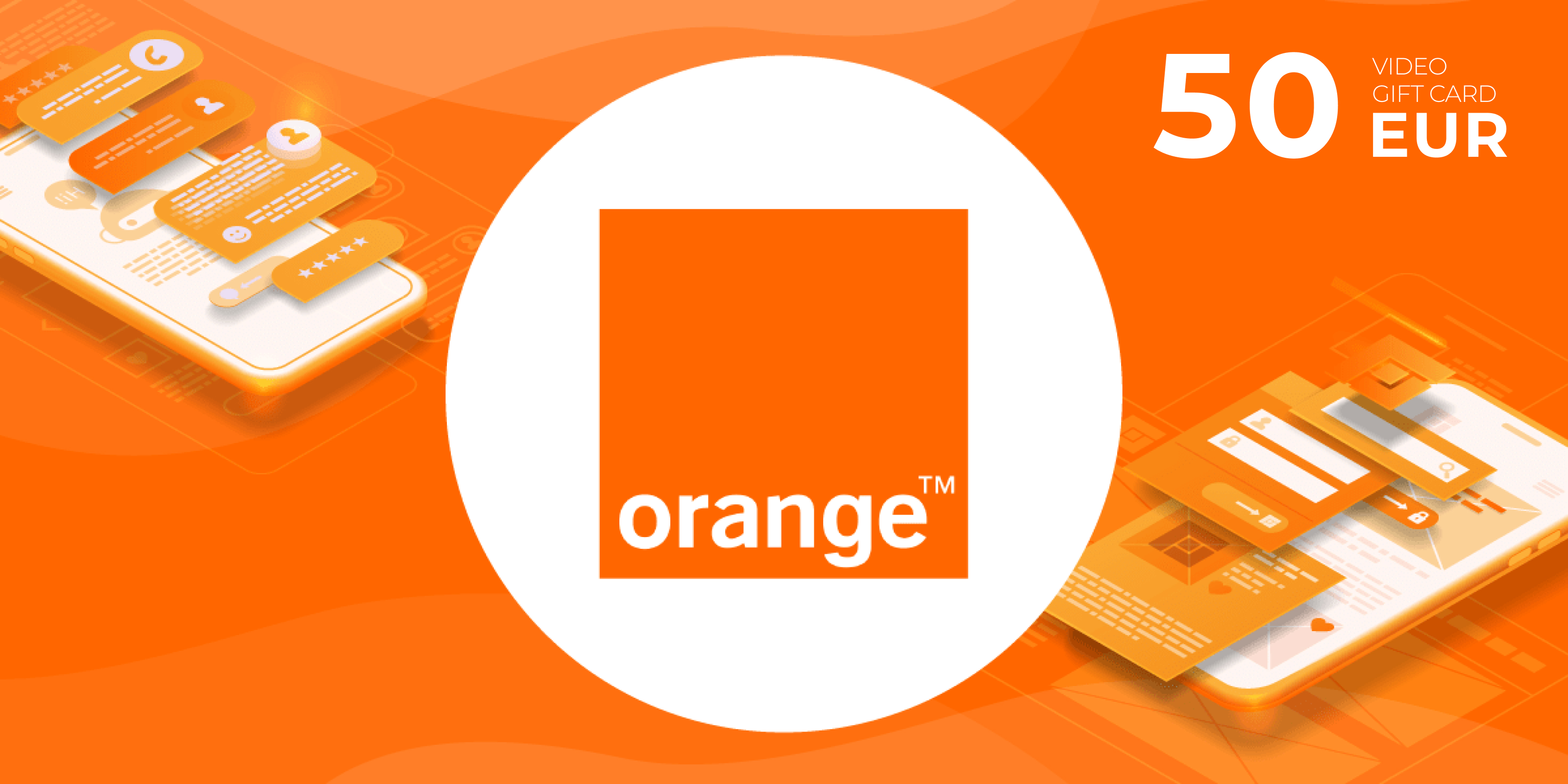 Orange Ticket Video Gift Card 50 EUR