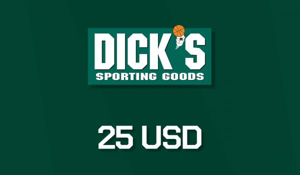 Dicks Sporting Goods Gift Card 25 USD