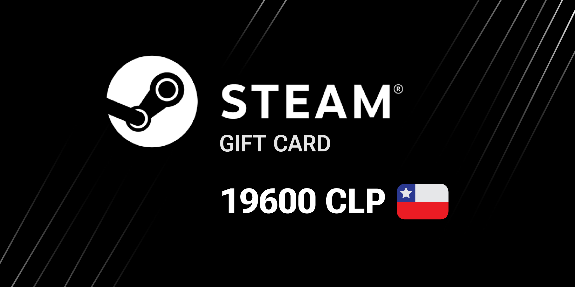 Steam Gift Card 19600 CLP