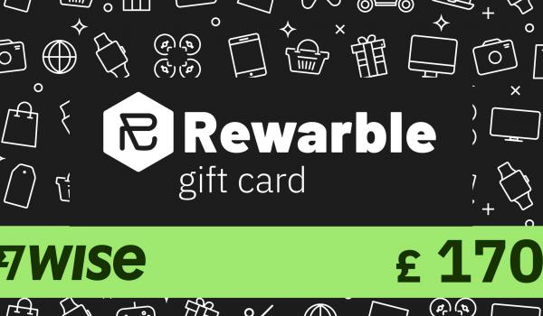 REWARBLE Wise Gift Card 170 GBP