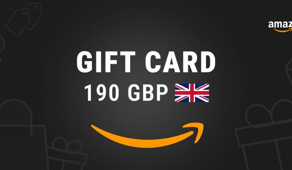 Amazon Gift Card 190 GBP