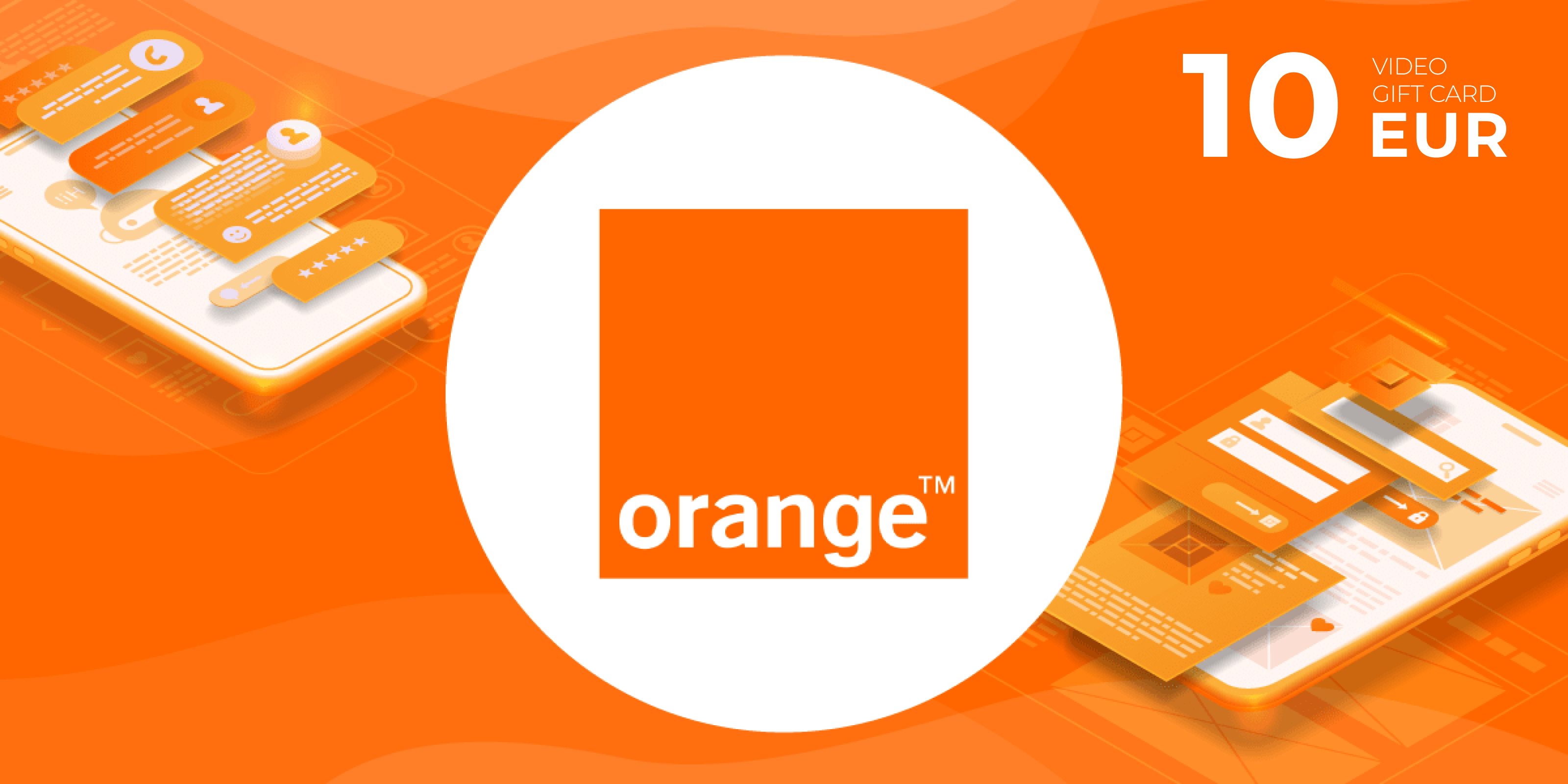 Orange Ticket Video Gift Card 10 EUR