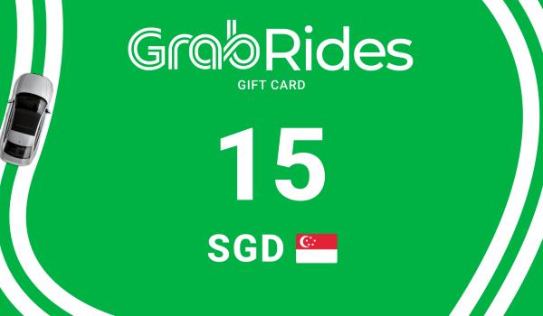 Grab Rides Gift Card 15 SGD