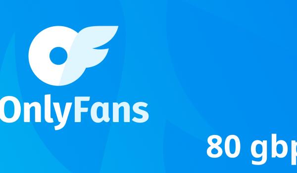 OnlyFans Gift Card 80 GBP