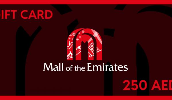 Mall of the Emirates Gift Card 250 AED