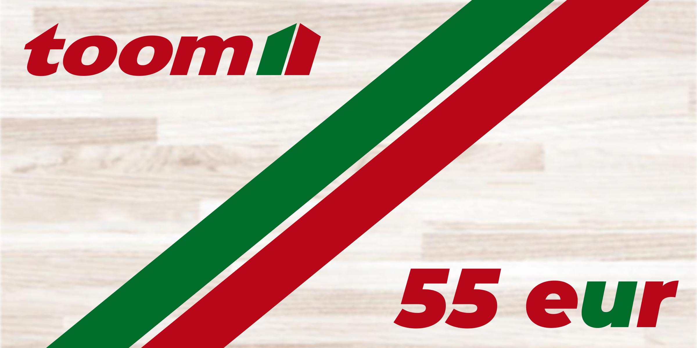 Toom Baumarkt Gift Card 55 EUR