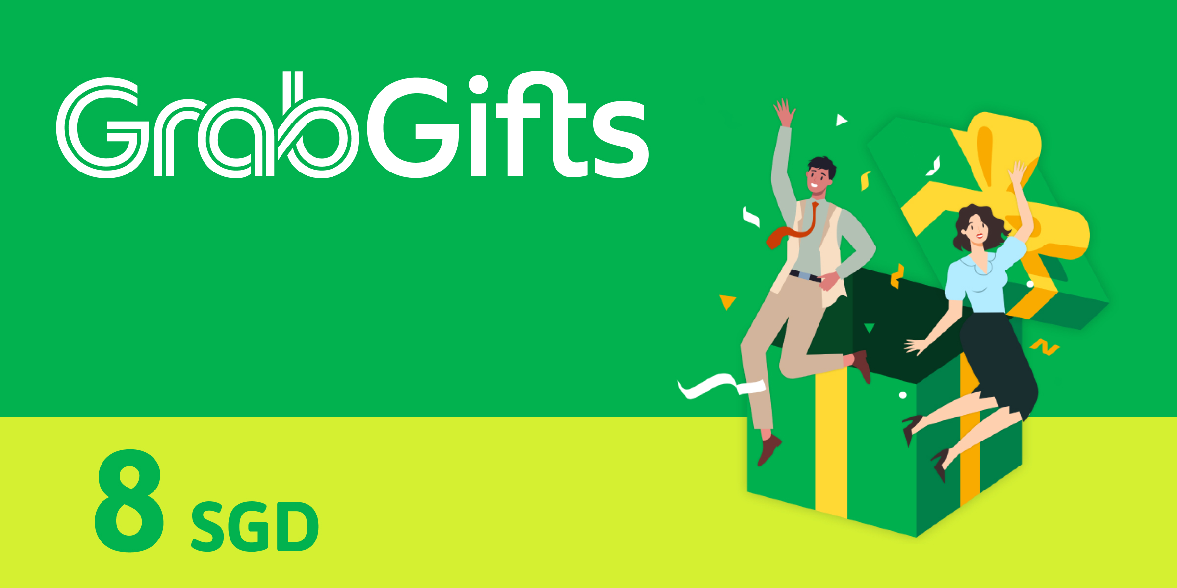 GrabGifts Gift Card 8 SGD