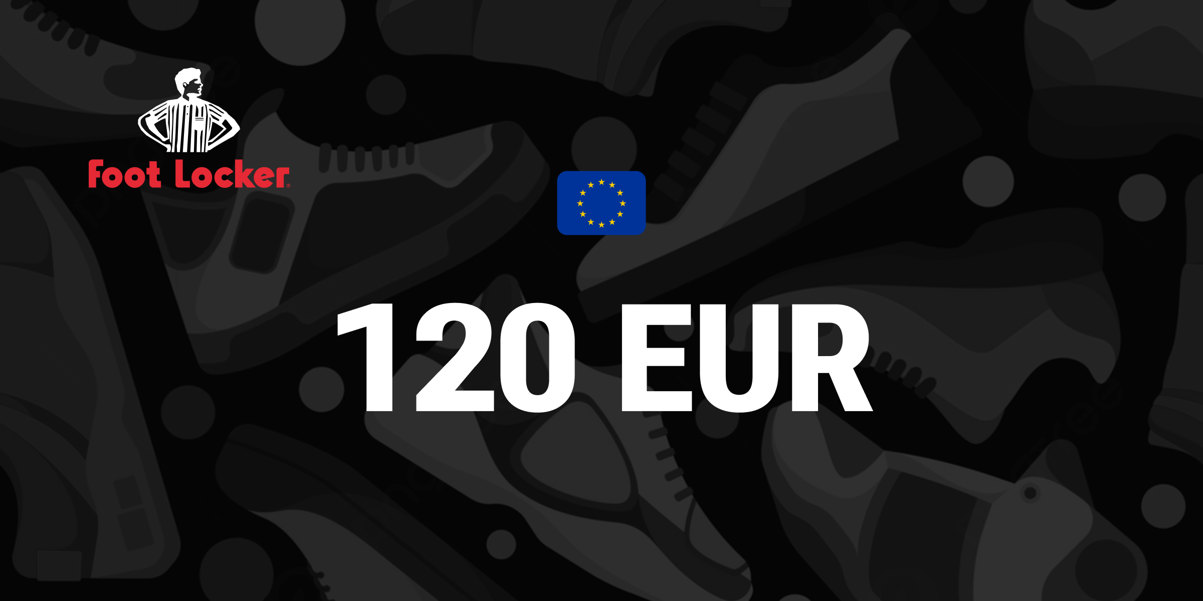Foot Locker Gift Card 120 EUR