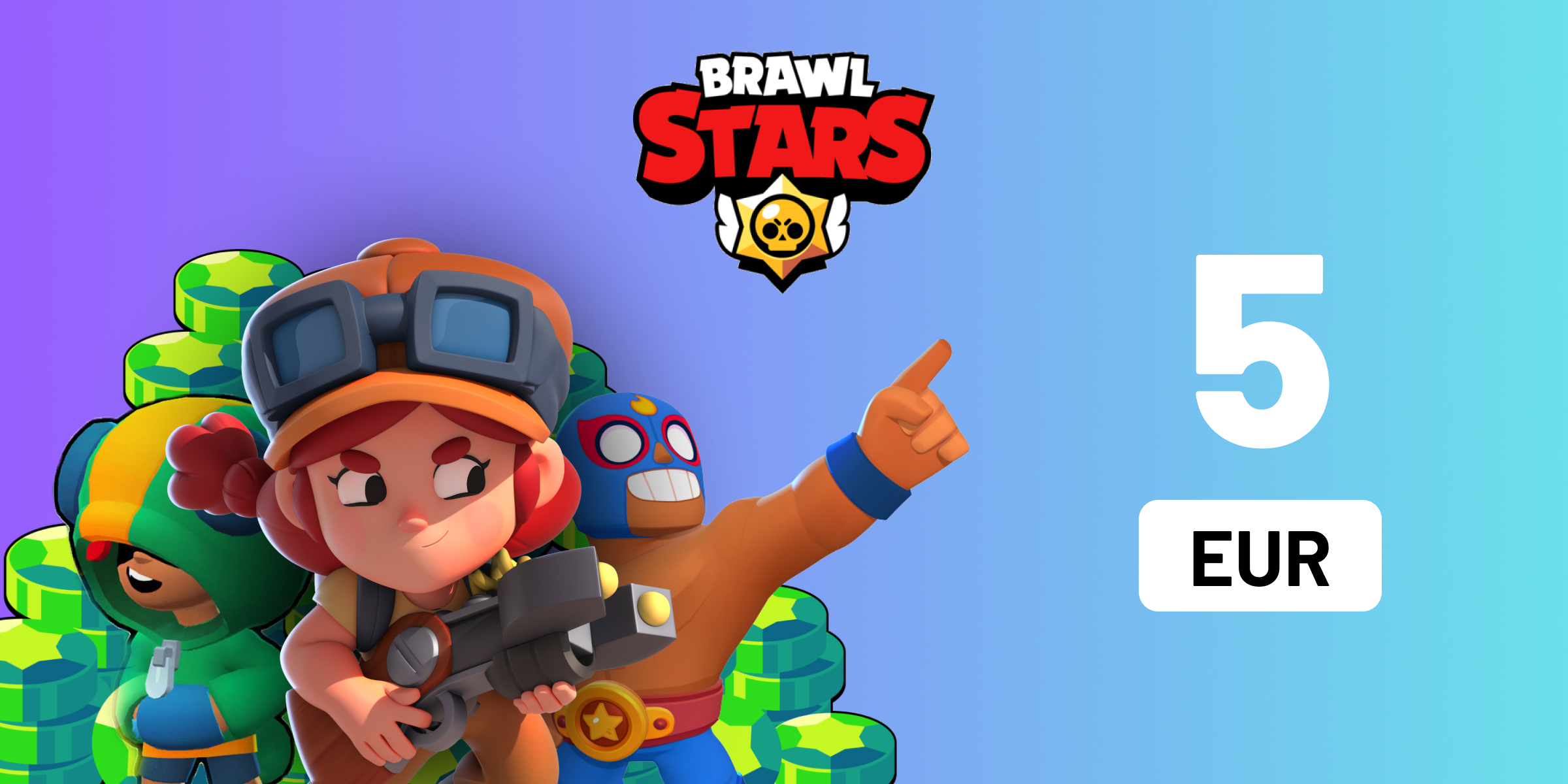 Brawl Stars Gift Card 5 EUR