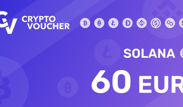 Crypto Voucher Solana 60 EUR