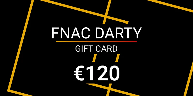 Fnac Darty Gift Card 120 EUR