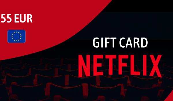 Netflix Gift Card 55 EUR