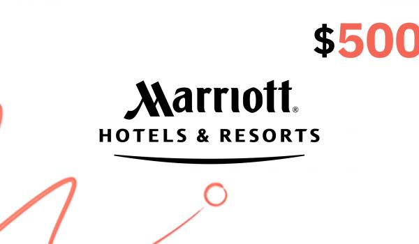 Marriott Hotels Gift Card 500 USD