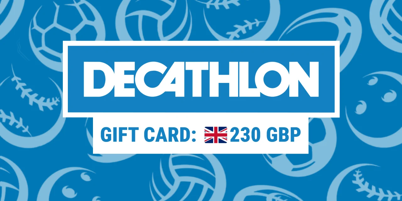 Decathlon Gift Card 230 GBP