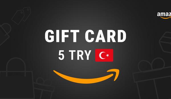Amazon Gift Card 5 TRY