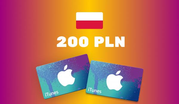 Apple iTunes Gift Card 200 PLN