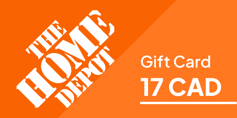 The Home Depot Gift Card 17 CAD