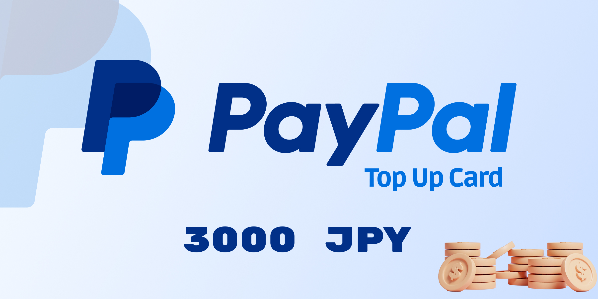 PayPal Wallet Top Up 3000 JPY