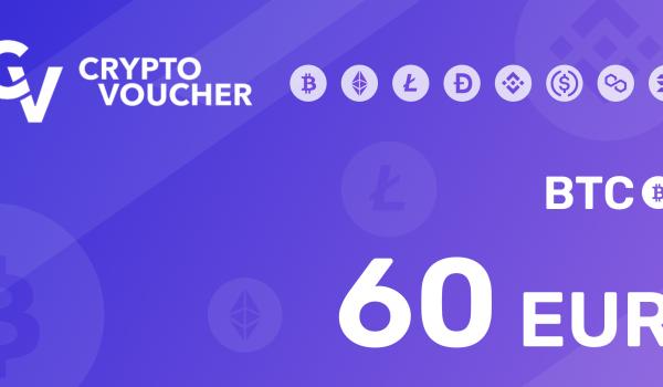 Crypto Voucher BTC 60 EUR