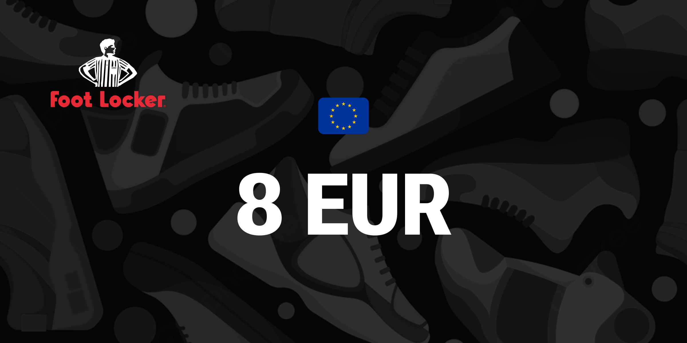 Foot Locker Gift Card 8 EUR