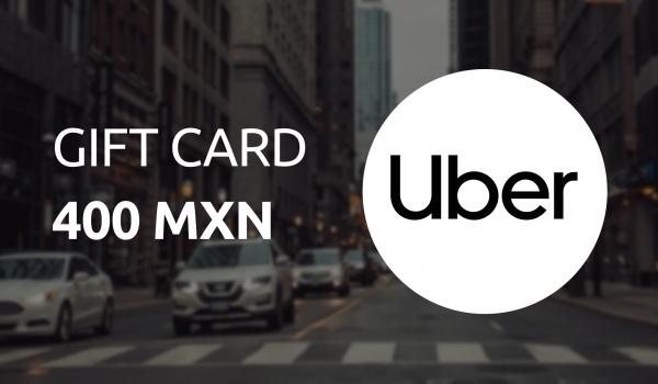 Uber Gift Card 400 MXN