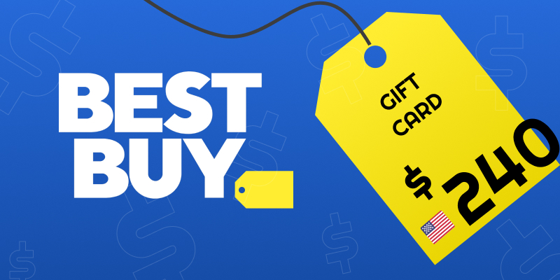 Best Buy Gift Card 240 USD