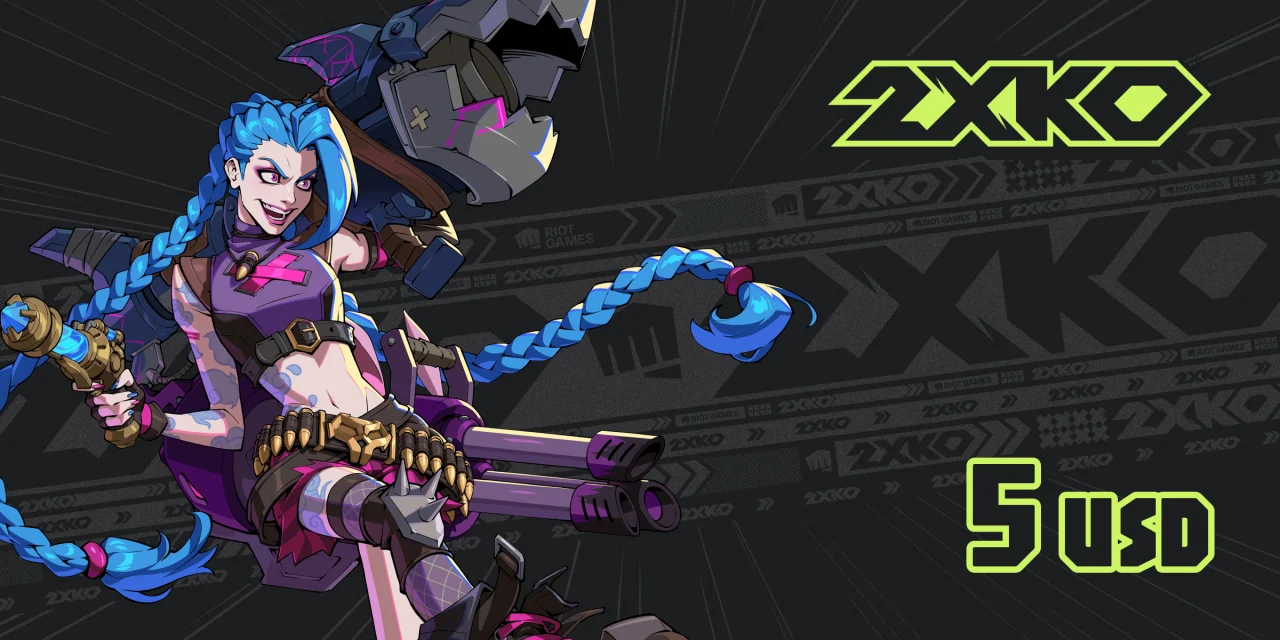 2XKO Gift Card 5 USD