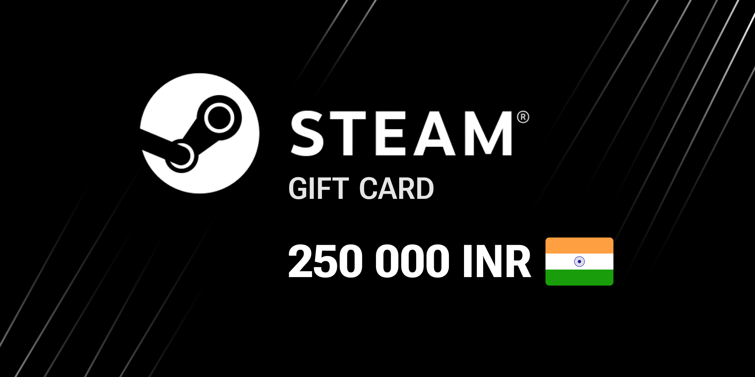 Steam Gift Card 250000 INR