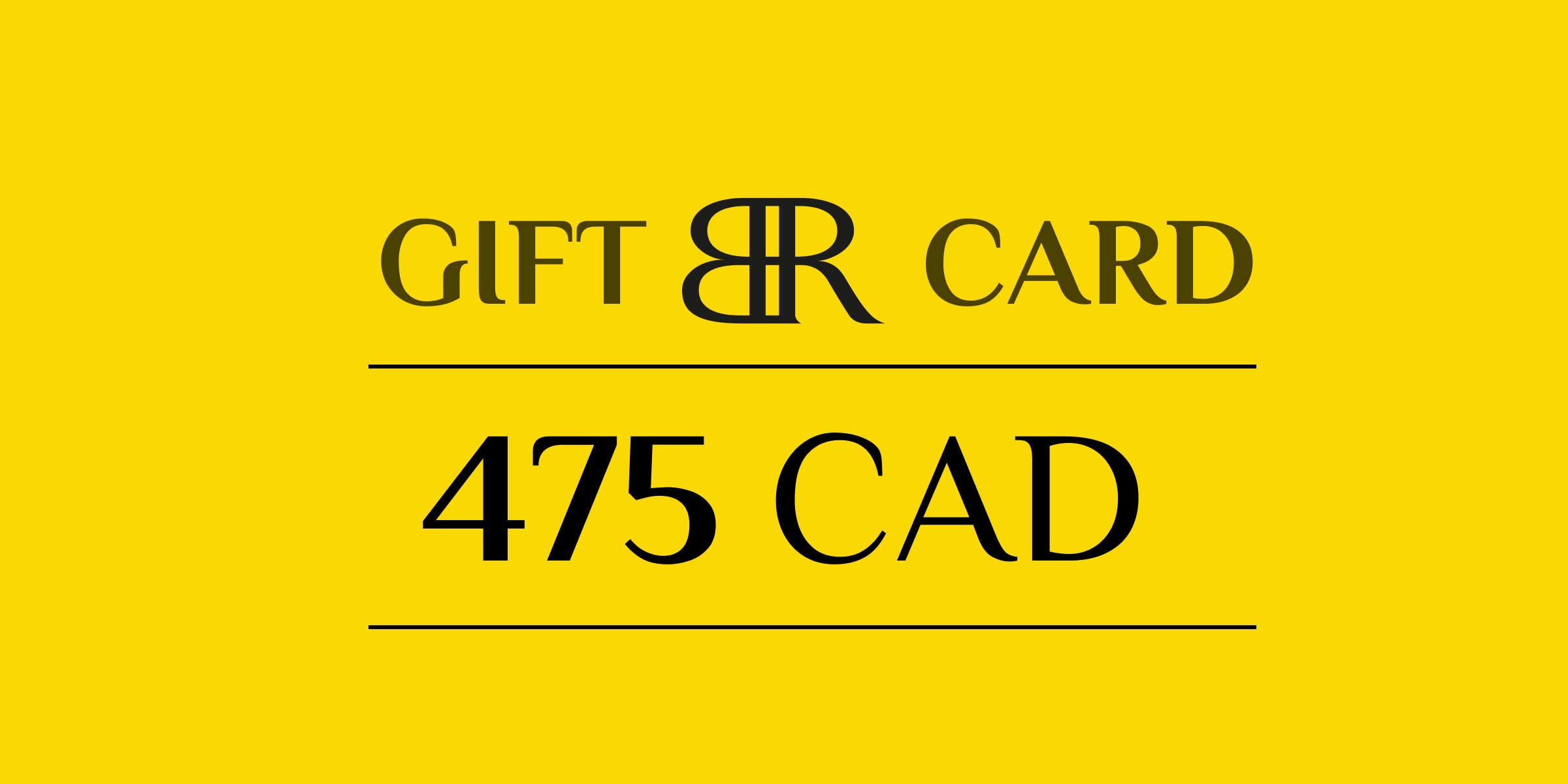 Banana Republic Gift Card 475 CAD