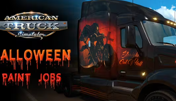 American Truck Simulator Halloween Paint Jobs Pack (PC)