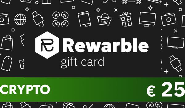 Rewarble Crypto Gift Card 25 EUR