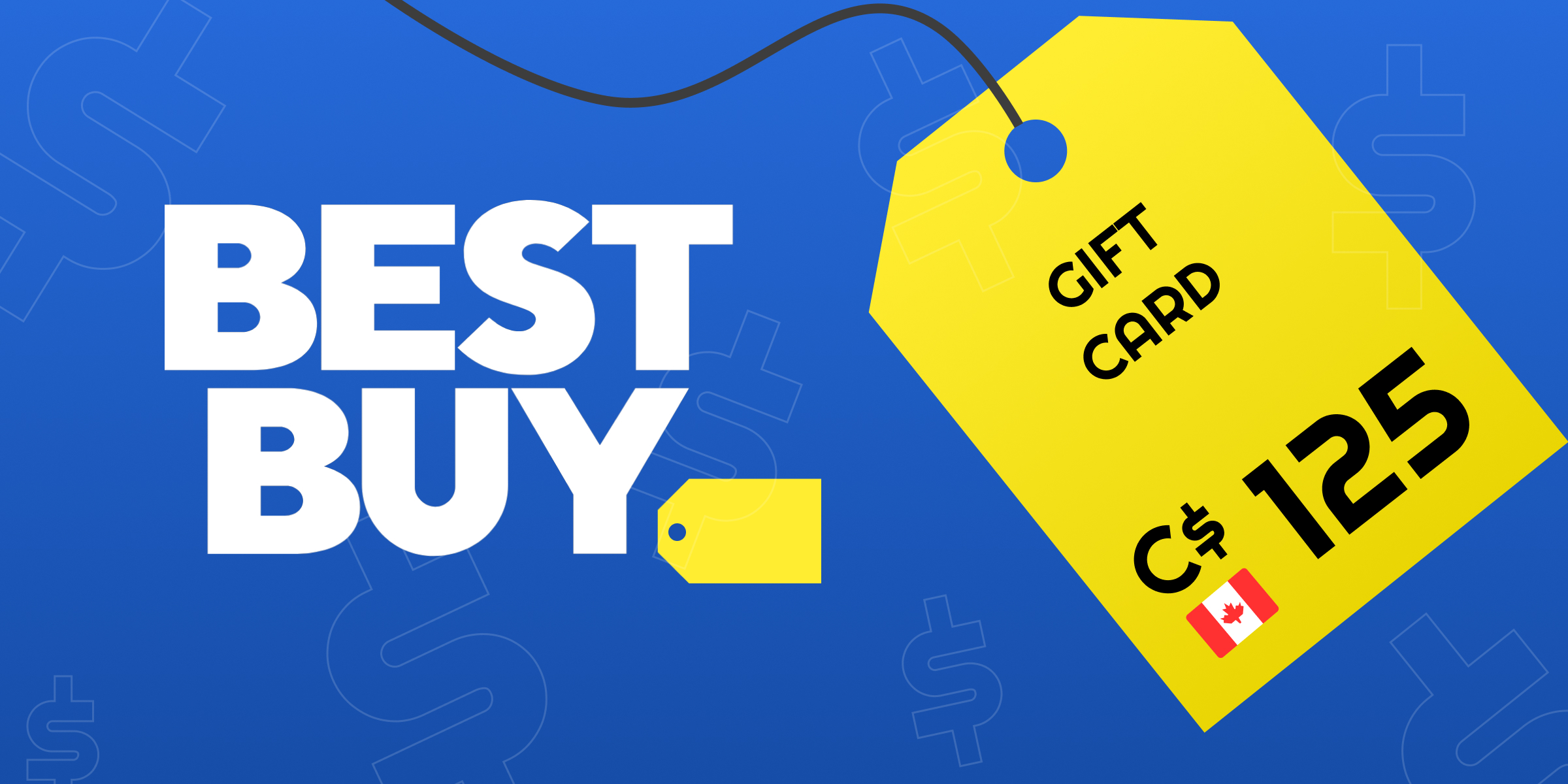 Best Buy Gift Card 125 CAD