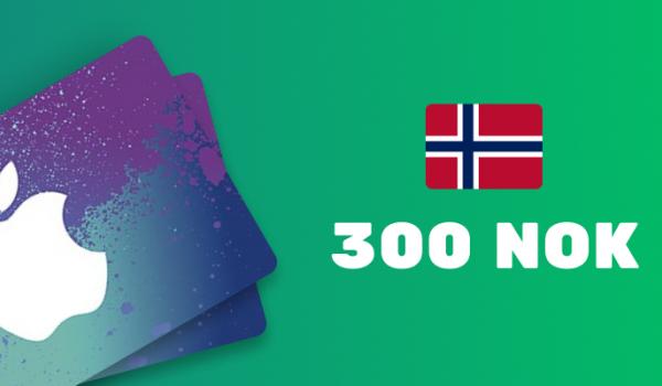 Apple iTunes Gift Card 300 NOK