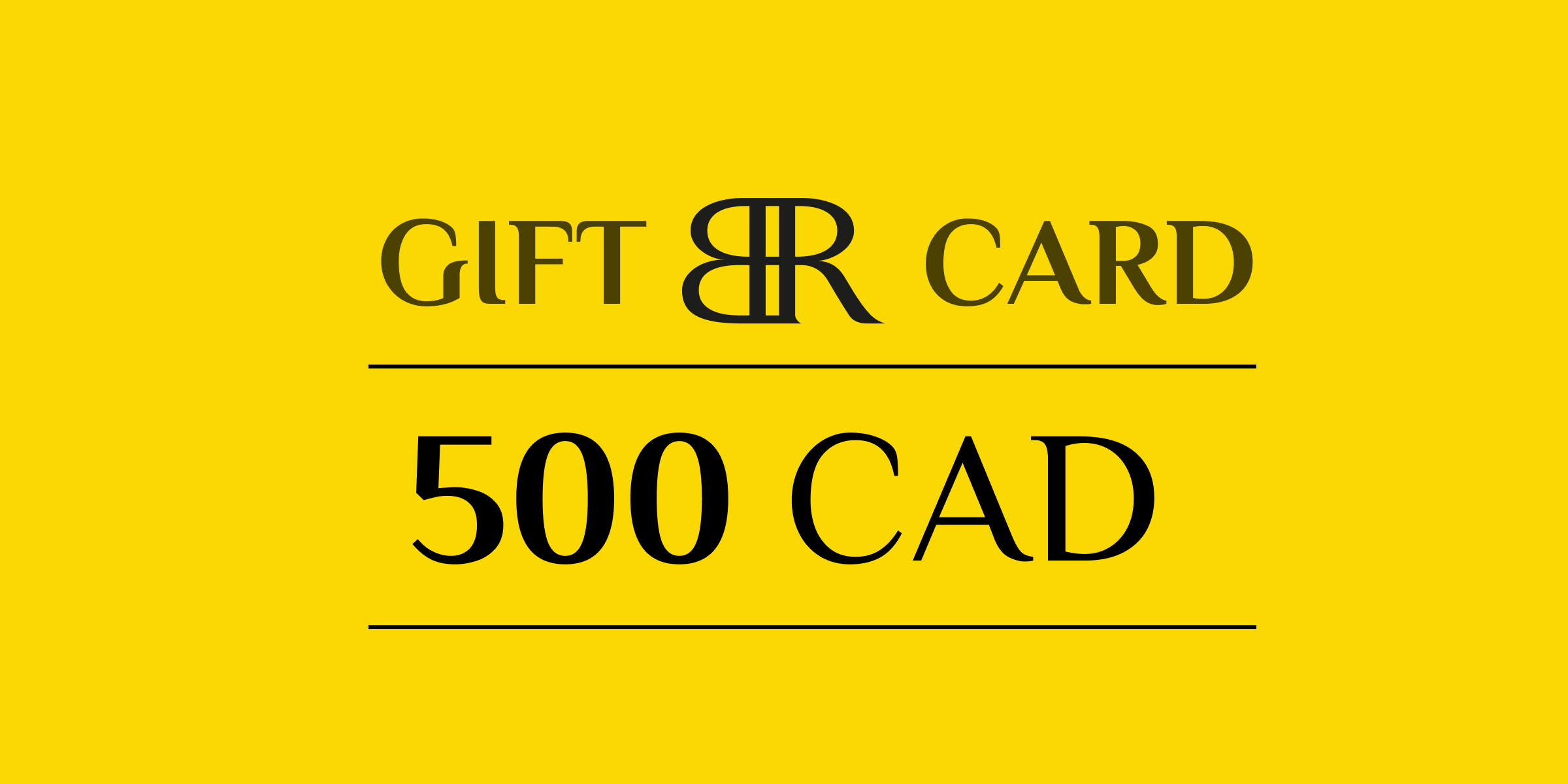 Banana Republic Gift Card 500 CAD