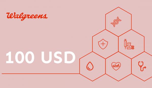 Walgreens Gift Card 100 USD
