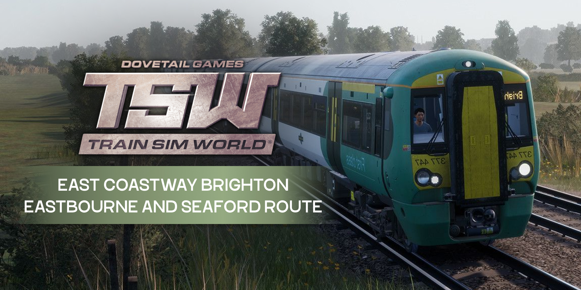 Train Sim World East Coastway Brighton Eastbourne and Seaford Route Add On DLC (PC)