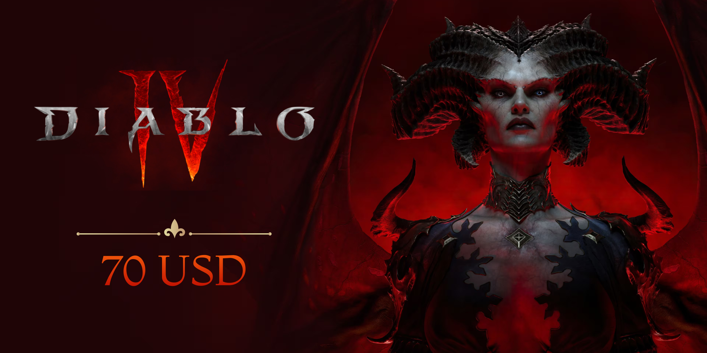 Diablo IV Gift Card 70 USD