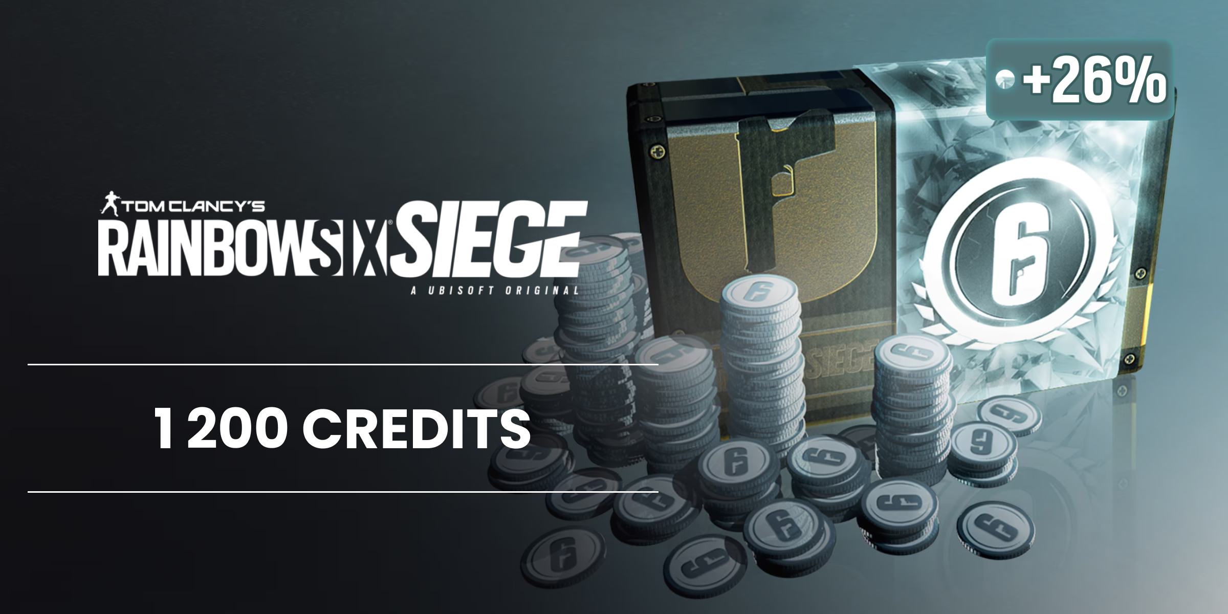 Tom Clancys Rainbow Six Siege Currency 1200 Credits Pack (Xbox Series X)