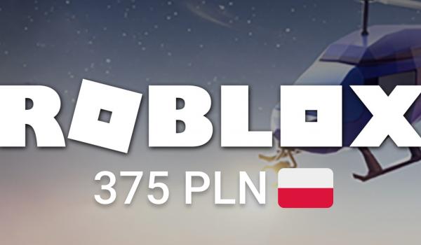 Roblox Gift Card 375 PLN