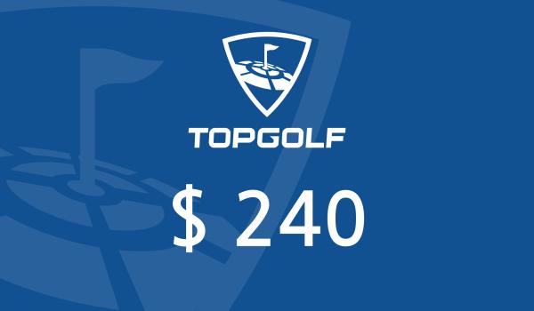 Topgolf Gift Card 240 USD