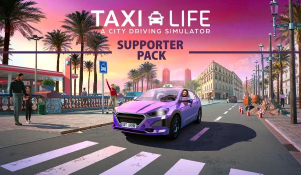 Taxi Life A City Driving Simulator Supporter Pack (PC)