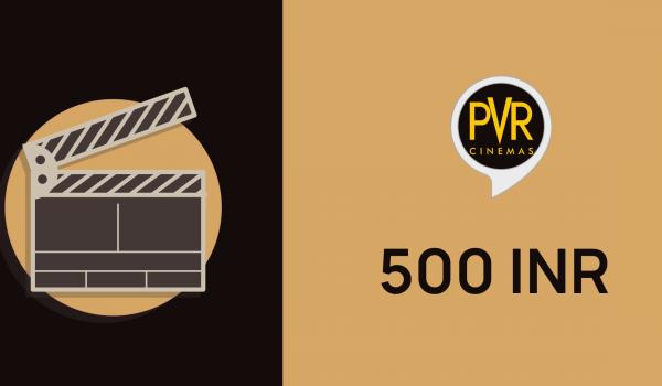 PVR Cinemas Gift Card 500 INR