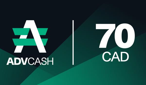 Advanced Cash Gift Card 70 CAD