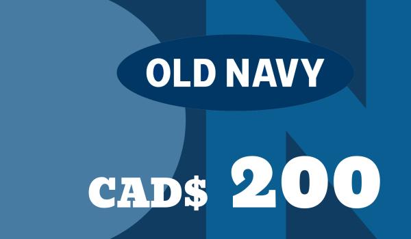 Old Navy Gift Card 200 CAD