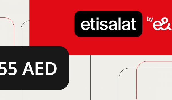 Etisalat Prepaid 55 AED