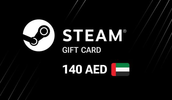 Steam Gift Card 140 AED