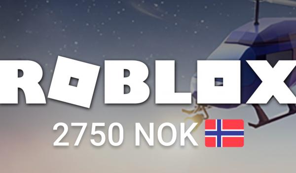 Roblox Gift Card 2750 NOK