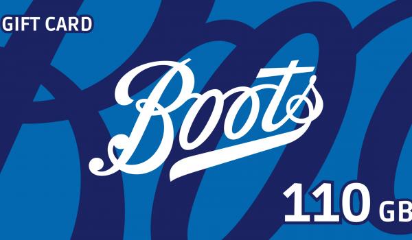 Boots Gift Card 110 GBP