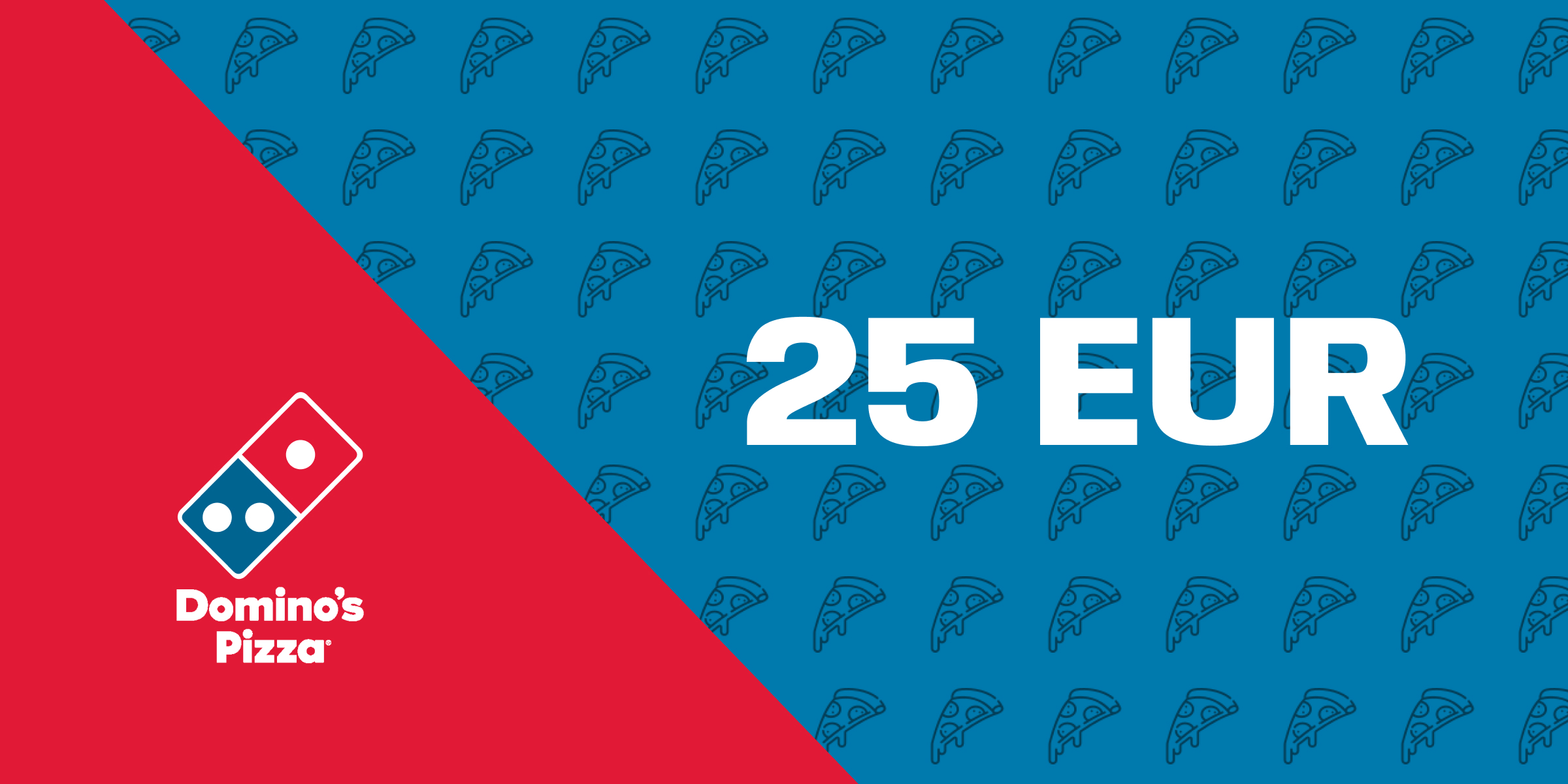 Dominos Pizza Gift Card 25 EUR